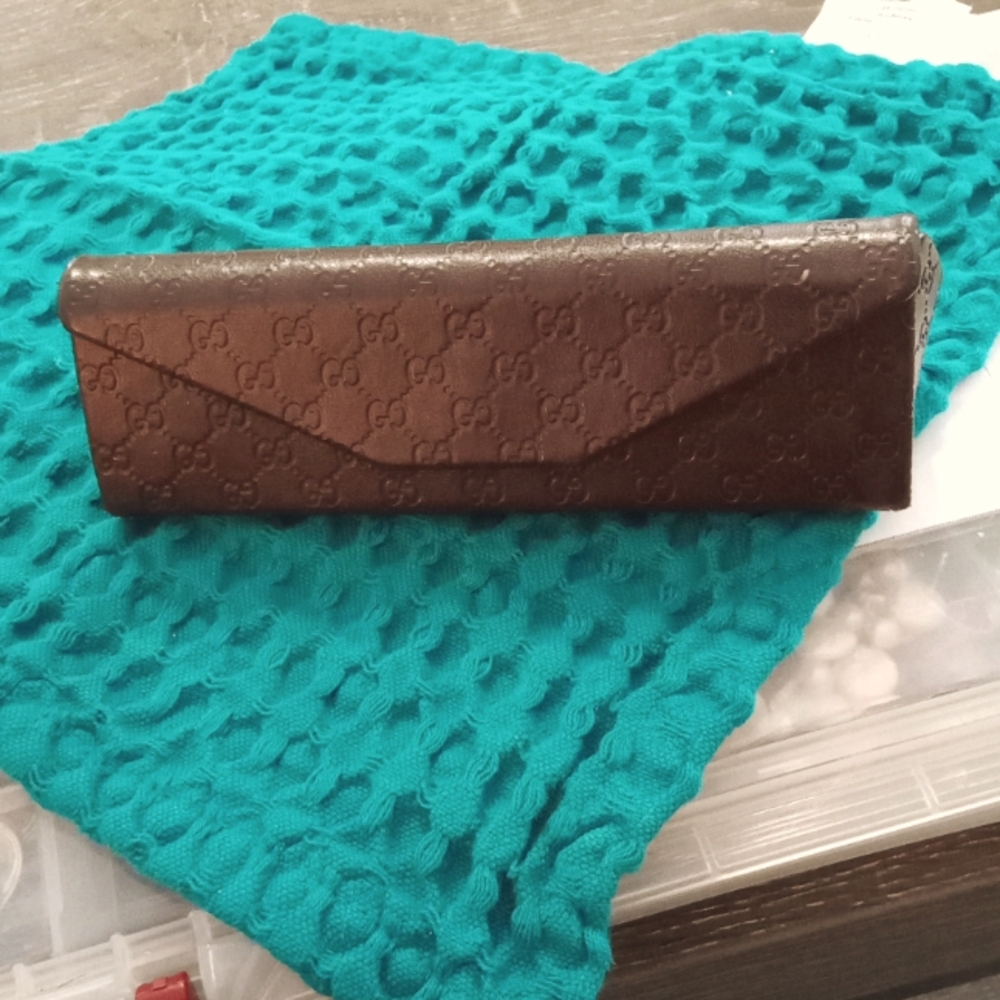 Authentic Gucci glasses case